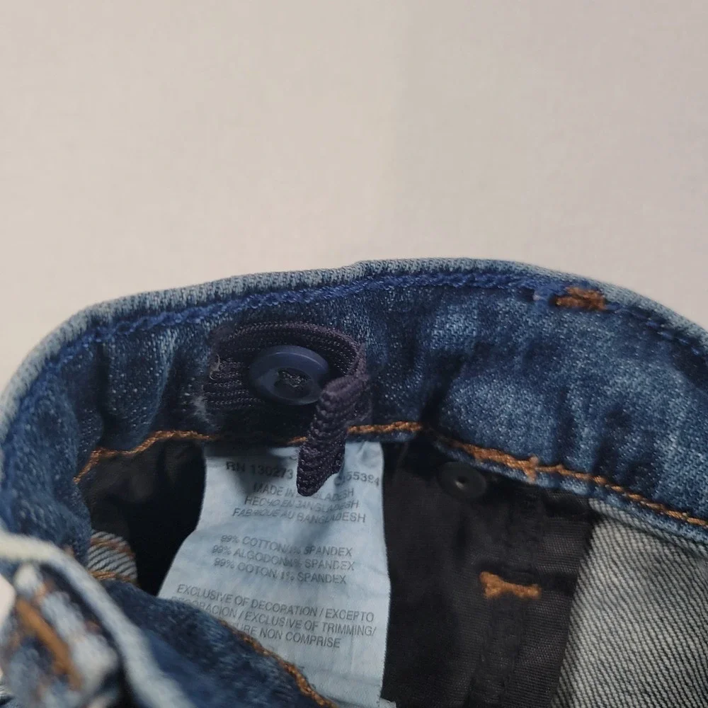 Wrangler Boys Slim Boot Jeans Size 16 Regular Blue Denim Stretch‎